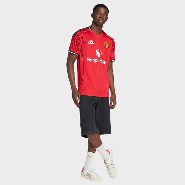 Camisa Manchester United I 25/26 - Torcedor Adidas Masculina - Vermelha