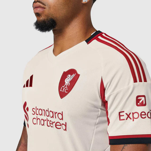 Camisa Liverpool II 25/26 - Torcedor Nike Masculina - Bege