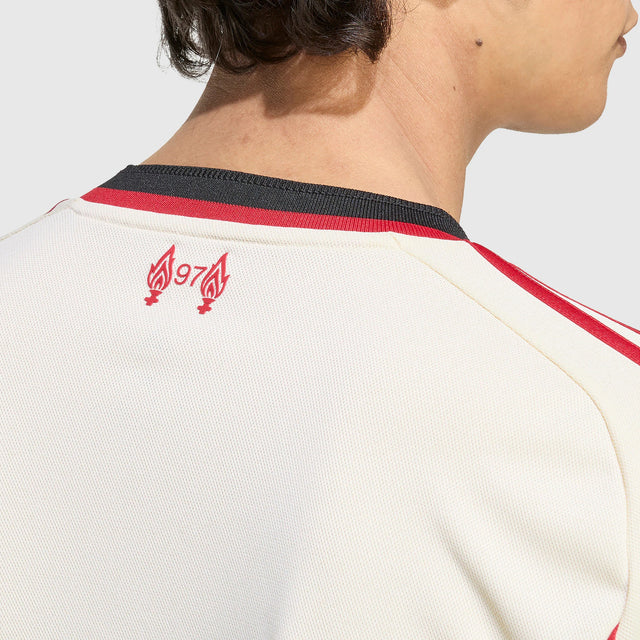 Camisa Liverpool II Manga Longa 25/26 - Torcedor Nike Masculina - Bege