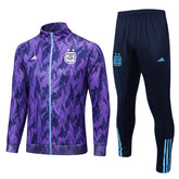 Conjunto Agasalho Treino Argentina 23/24 - Roxo