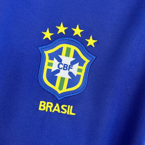 Camisa Seleção Brasileira II 1998 Nike - Retrô - Azul