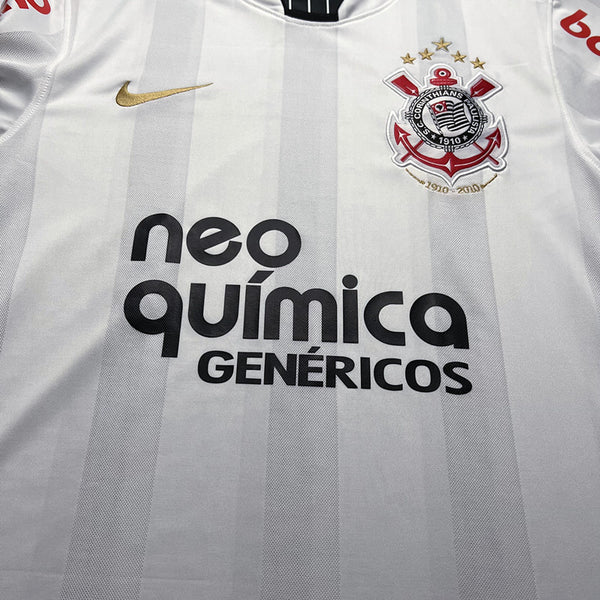 Camisa Corinthians I 2010 Retrô - Branca