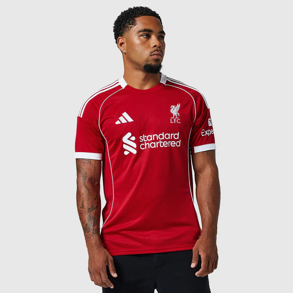 Camisa Liverpool I 25/26 - Torcedor Nike Masculina - Vermelha