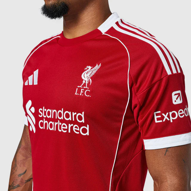 Camisa Liverpool I 25/26 - Torcedor Nike Masculina - Vermelha