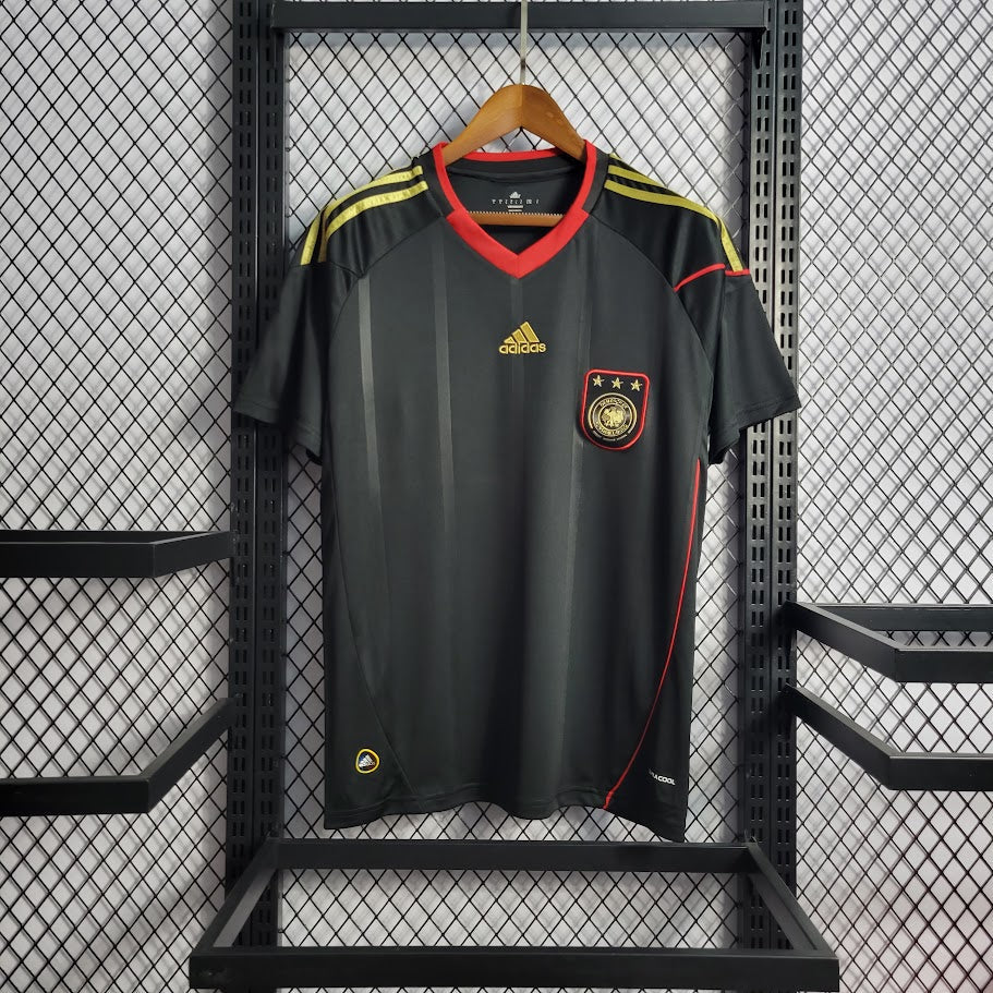 Camisa Alemanha II 2010 Adidas - Retrô - Preta