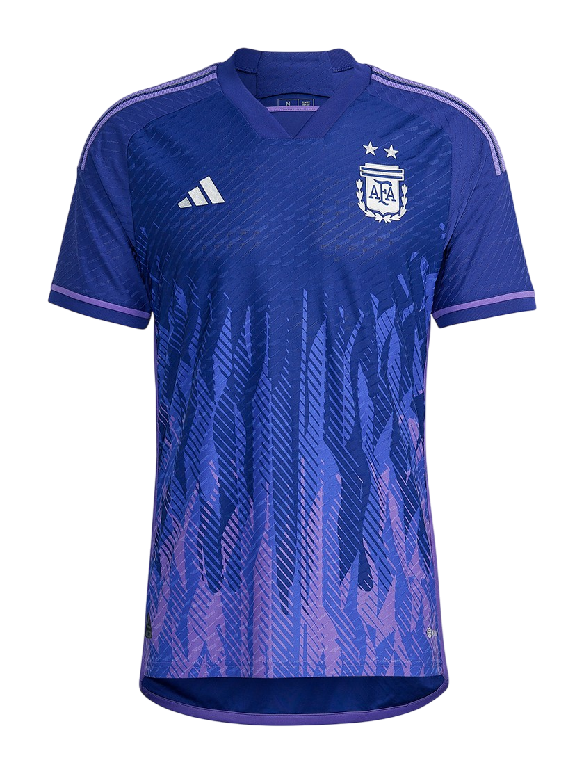 Camisa Argentina II 2022 Torcedor Adidas Masculina - Roxa - Retrô