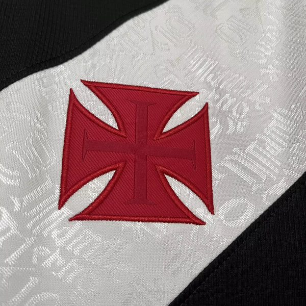 Camisa Vasco I Manga Longa 24/25 - Preta