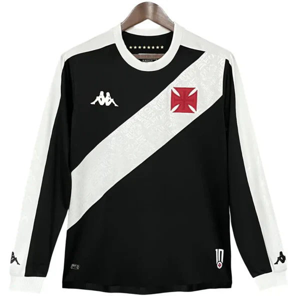 Camisa Vasco I Manga Longa 24/25 - Preta