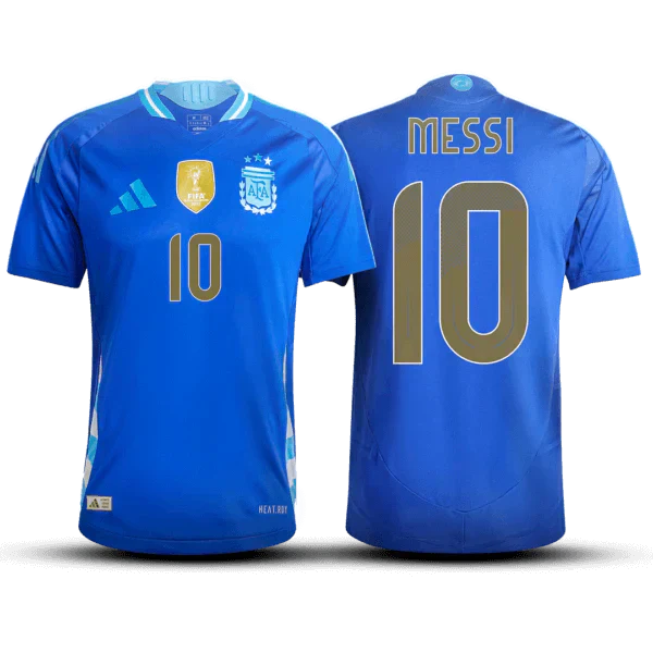 Camisa Argentina II 24/25 - Patch Campeão do Mundo - MESSI 10