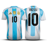 Camisa Argentina I 24/25 - Patch Campeão do Mundo - MESSI 10