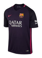 Camisa Barcelona II 2016/2017 Nike Torcedor - Roxo - Retrô