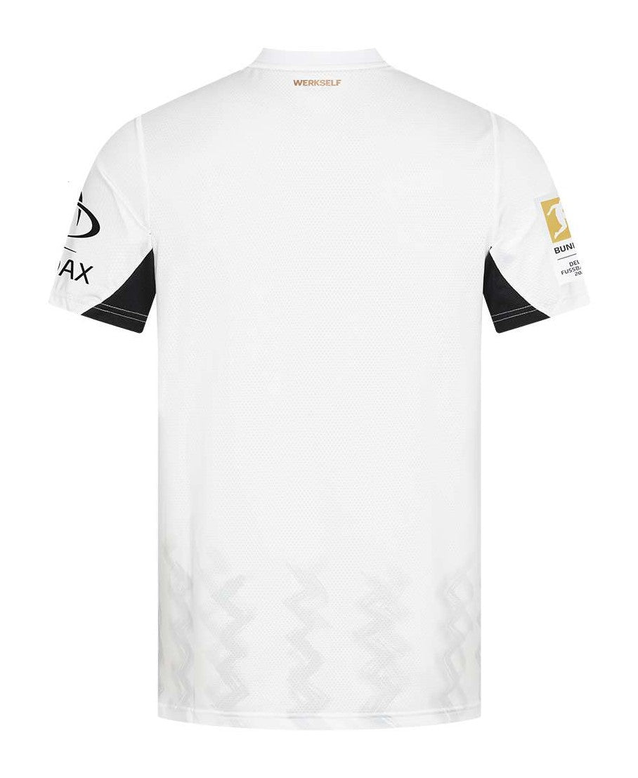 Camisa Bayer Leverkusen - II 24/25 Torcedor Masculino - Branca