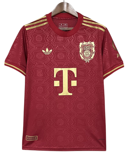 Camisa Bayern de Munique 125 Anos Torcedor Adidas - Vermelho