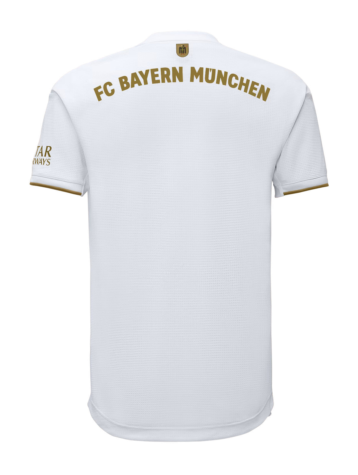 Camisa Bayern de Munique II 2022/2023 Adidas - Branca e Dourado - Retrô