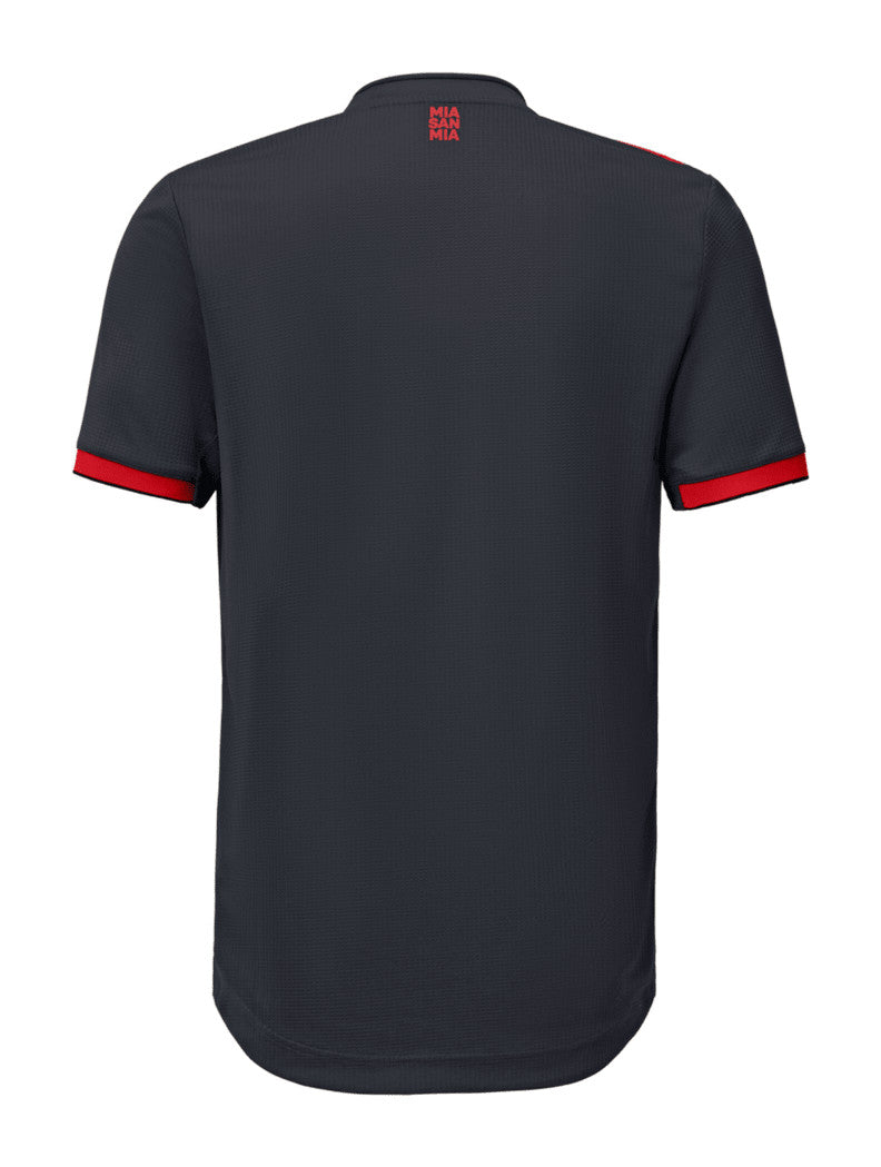 Camisa Bayern de Munique III 2022/2023 Adidas - Preta e Vermelho - Retrô