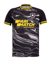 Camisa Botafogo IV 24/25 - Preta e Amarela + Patrocinios