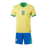 Kit Infantil Seleção Brasileira I 24/25 – Amarelo