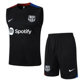 Conjunto Barcelona Treino Regata 24/25 - Preto