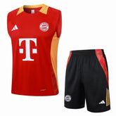 Conjunto Bayern de Munique Treino Regata 24/25 - Vermelho