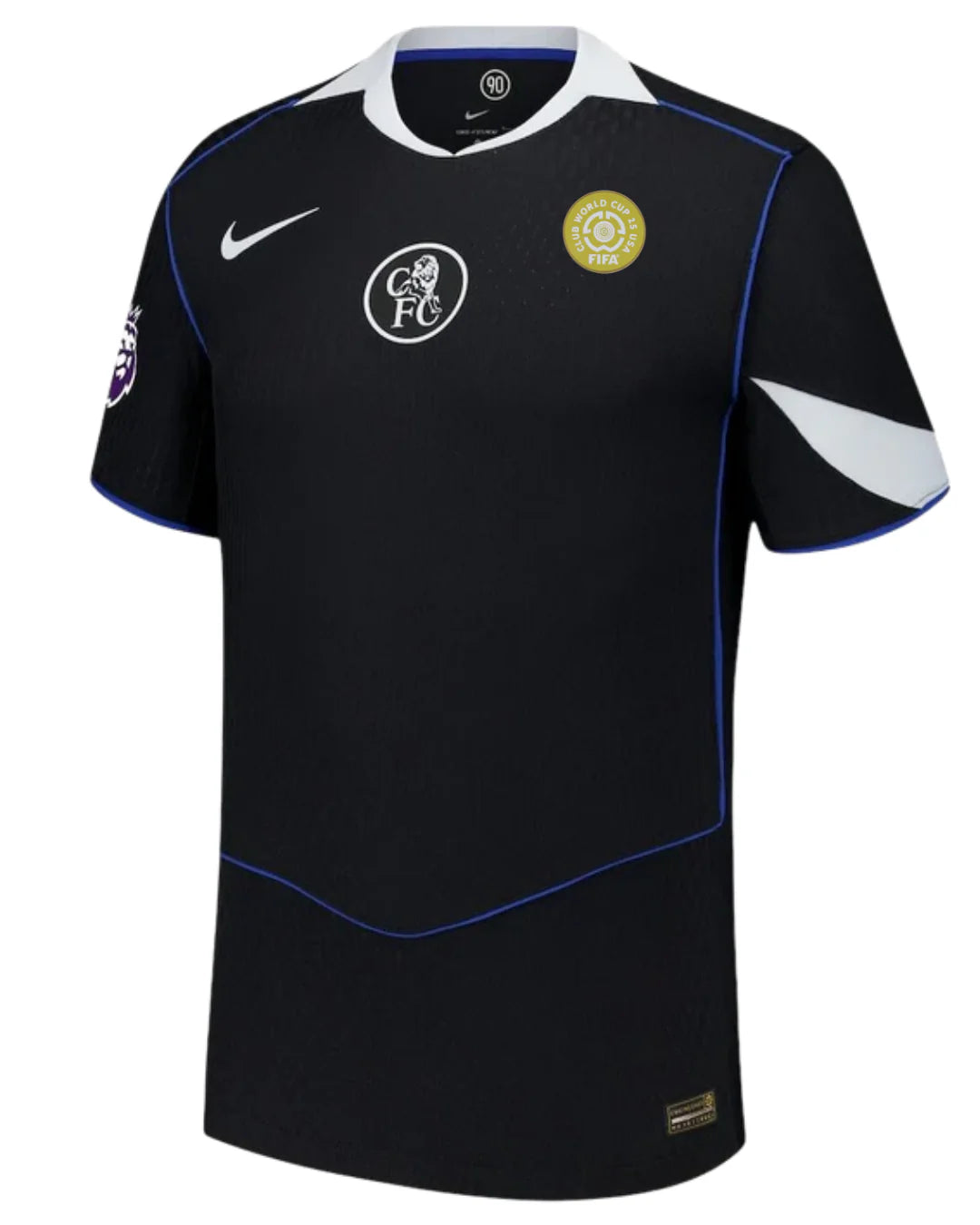 Camisa Chelsea III 25/26 Nike Jogador Masculina - Preta