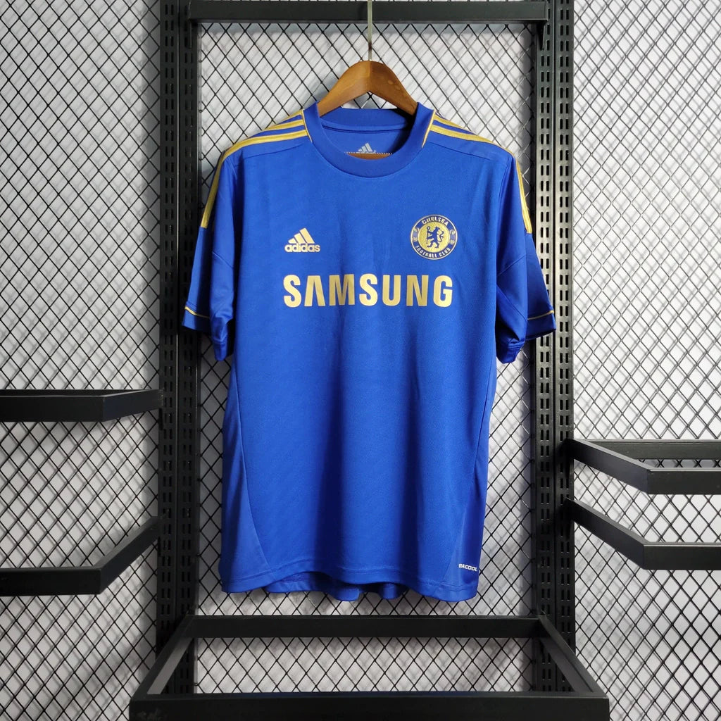 Camisa Chelsea I 2012/2013 Adidas - Azul - Retrô
