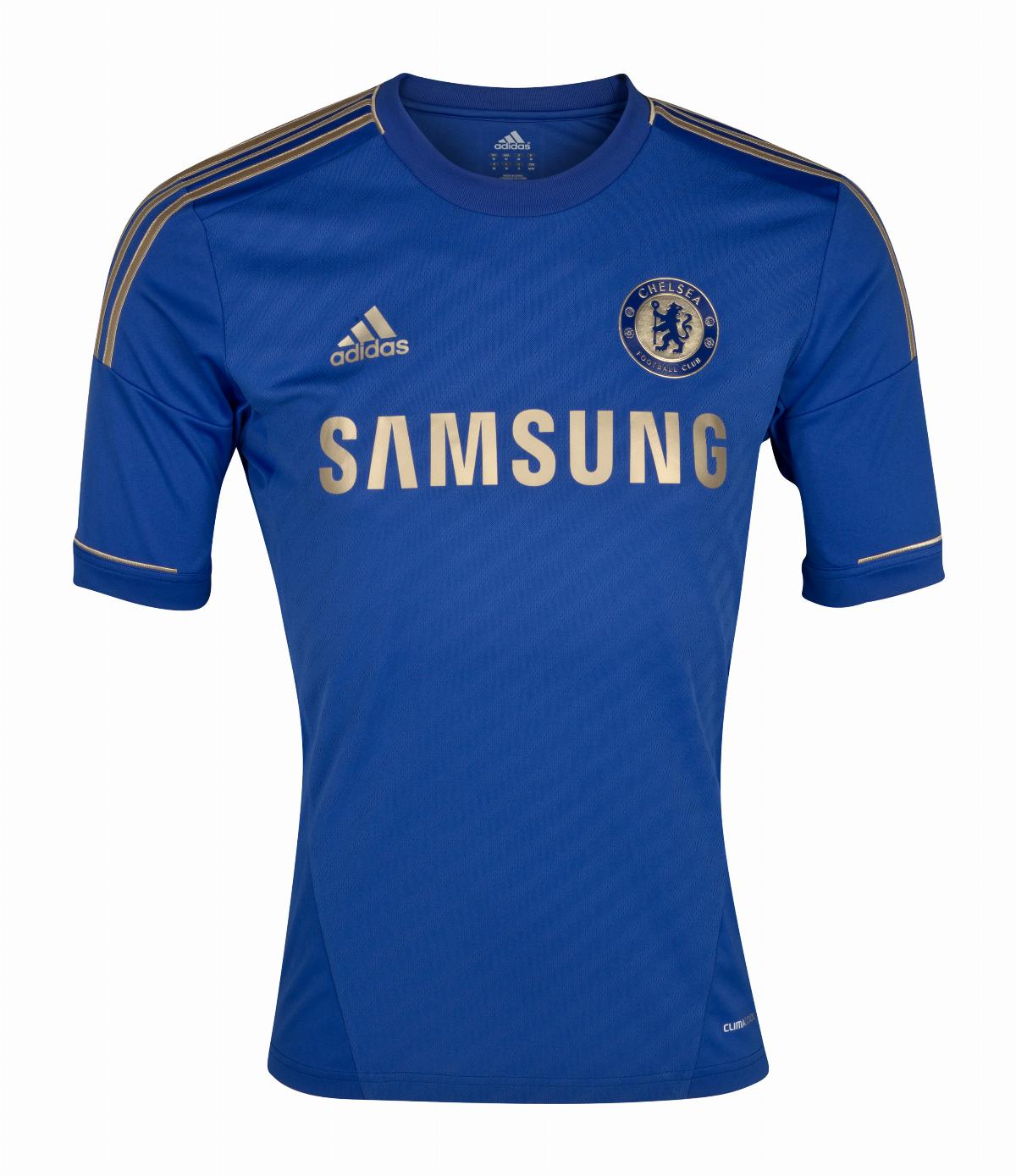 Camisa Chelsea I 2012/2013 Adidas - Azul - Retrô