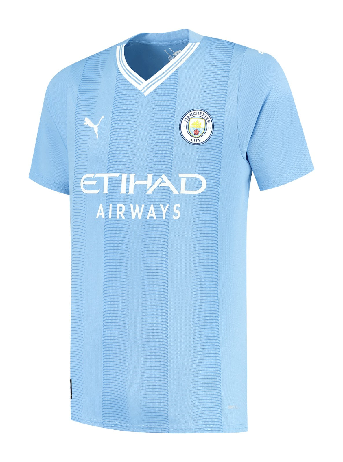 Camisa Manchester City I 23/24 Torcedor Puma Masculina - Azul