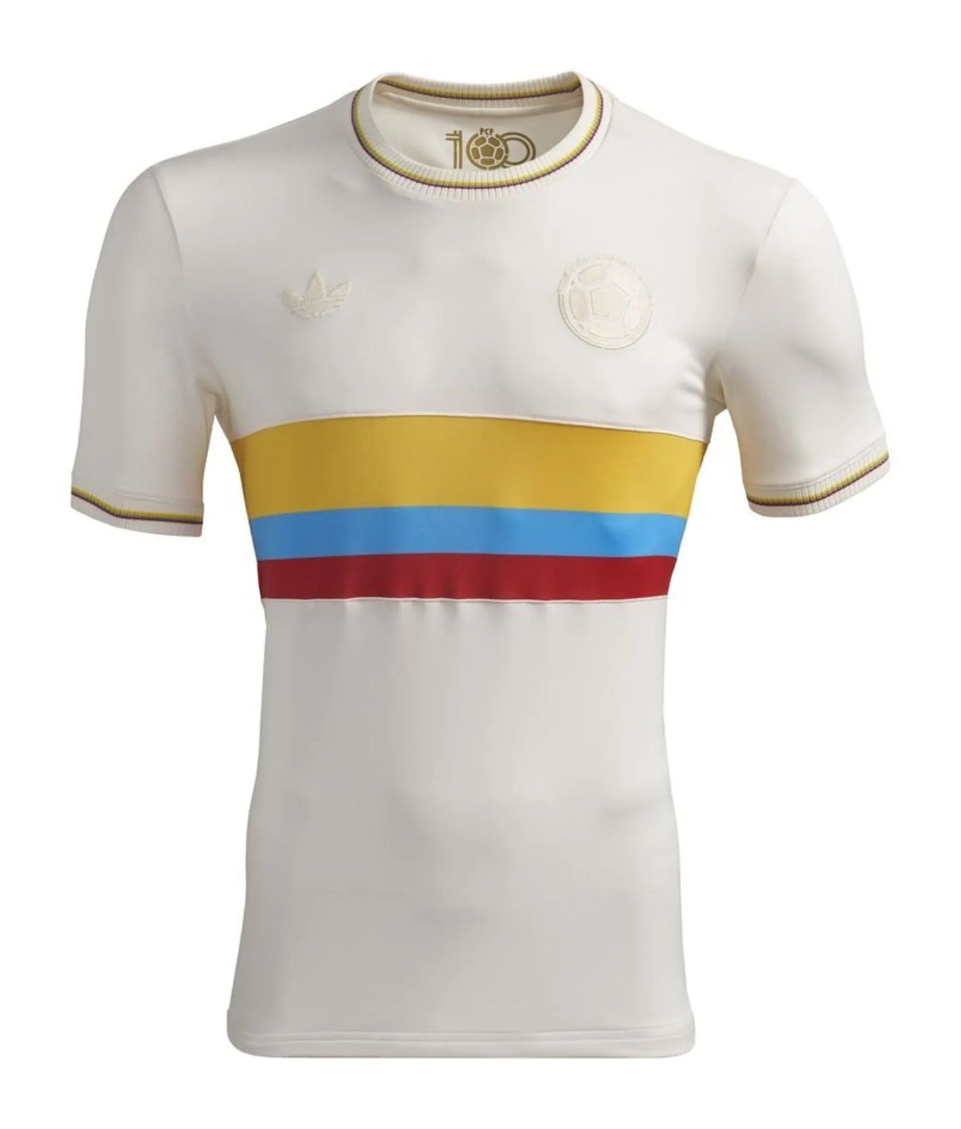 Camisa Colômbia Centenário - Torcedor Adidas - Branca