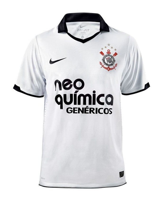 Camisa Corinthians I 2011 Retrô - Branca