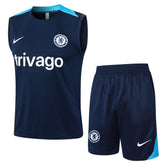Conjunto Chelsea Treino Regata 24/25 - Azul Escuro