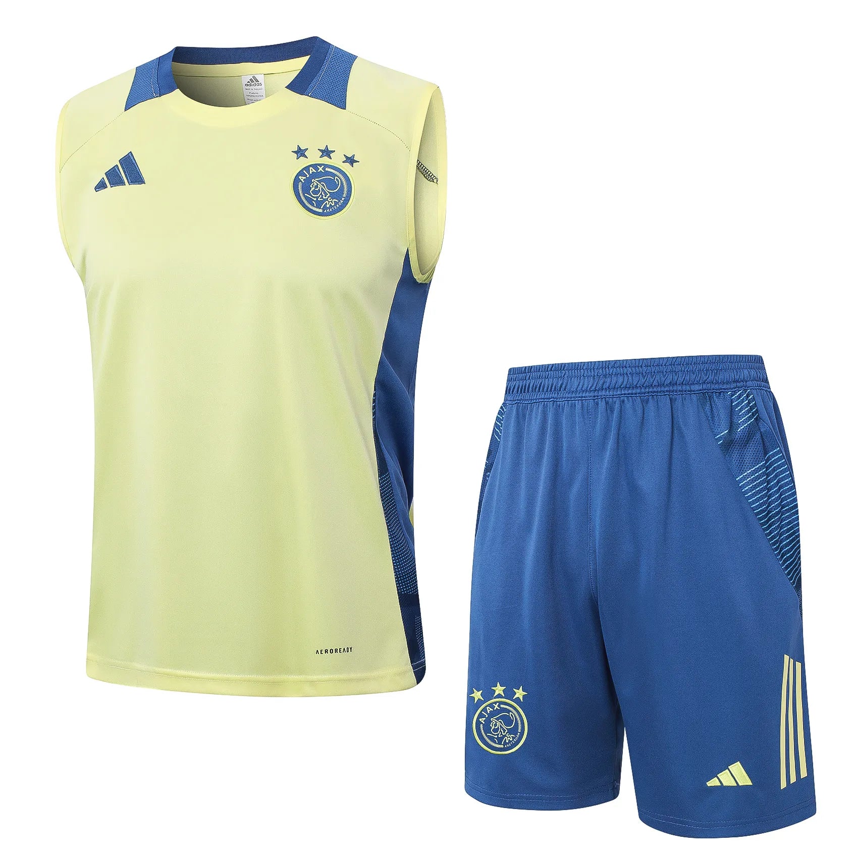 Conjunto Ajax Treino Regata 24/25 - Amarela
