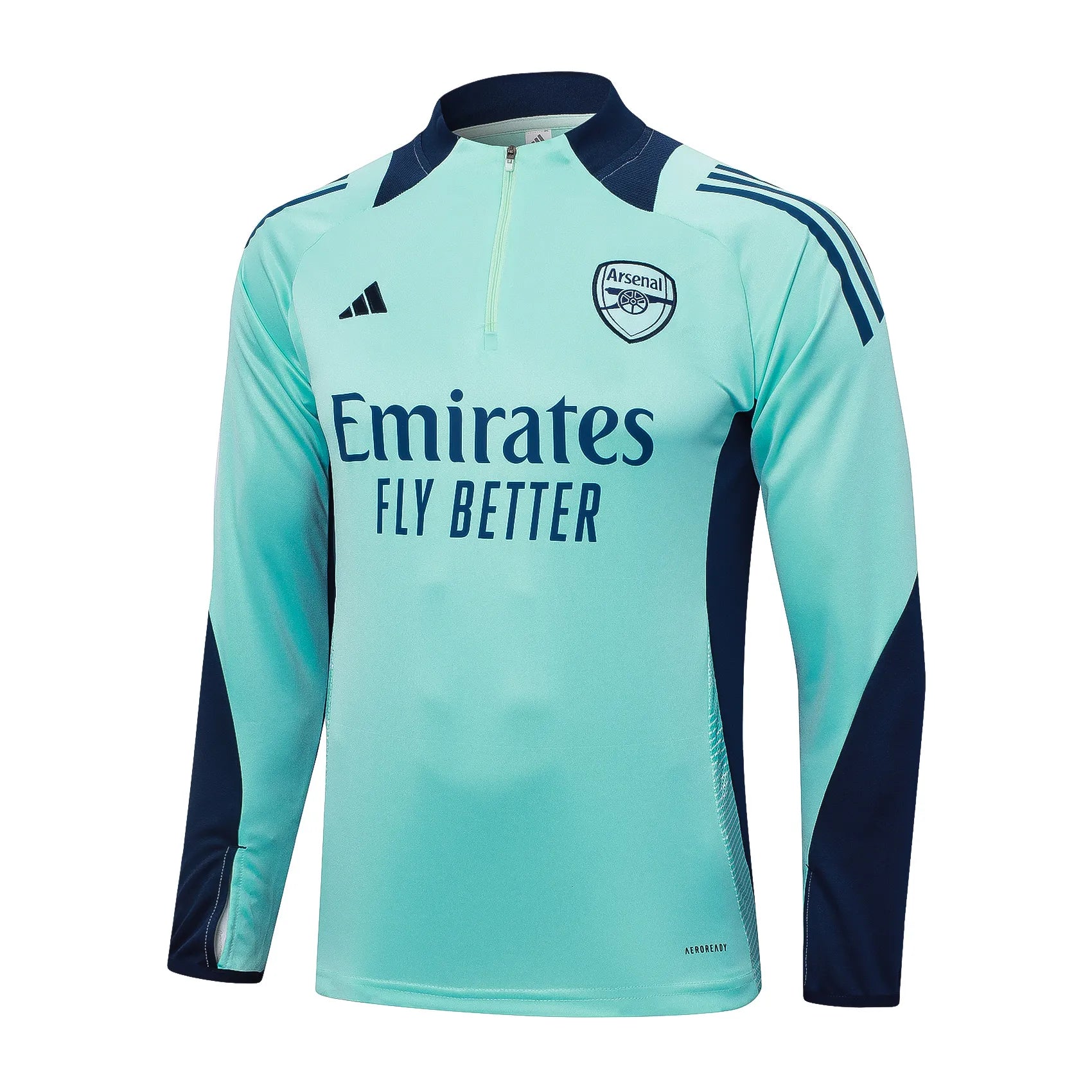 Conjunto Agasalho Treino Arsenal 24/25 - Azul Turquesa