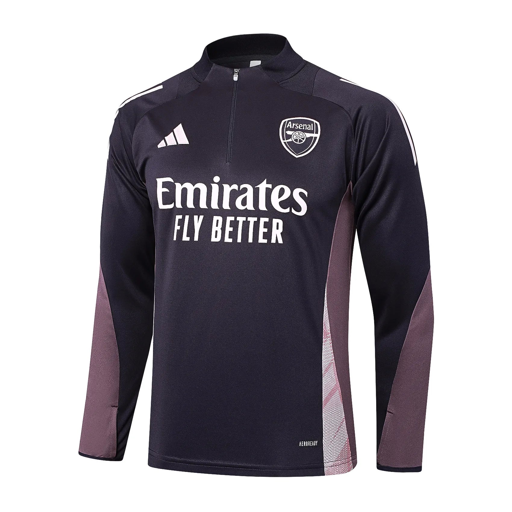 Conjunto Agasalho Treino Arsenal 24/25 - Roxo Escuro