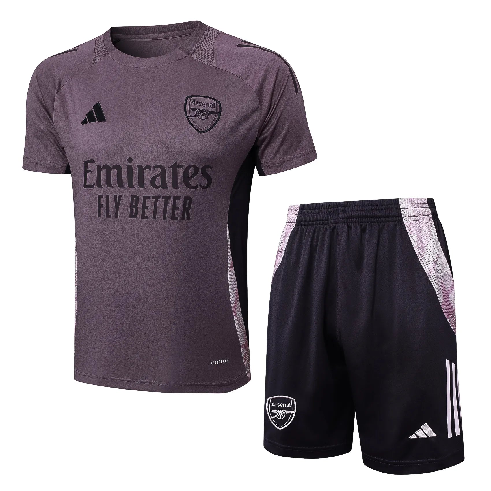 Conjunto Arsenal Treino 24/25 - Roxo Aurora