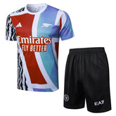 Conjunto Arsenal Treino 24/25 - Vermelho e Azul