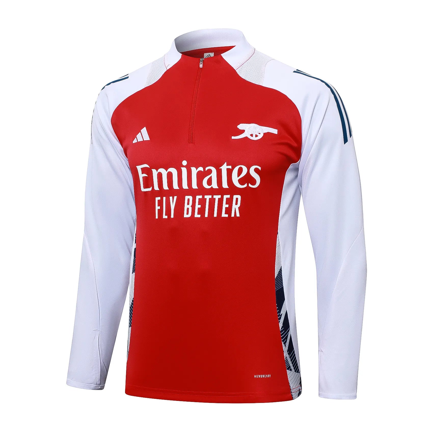 Conjunto Agasalho Treino Arsenal 24/25 - Vermelho