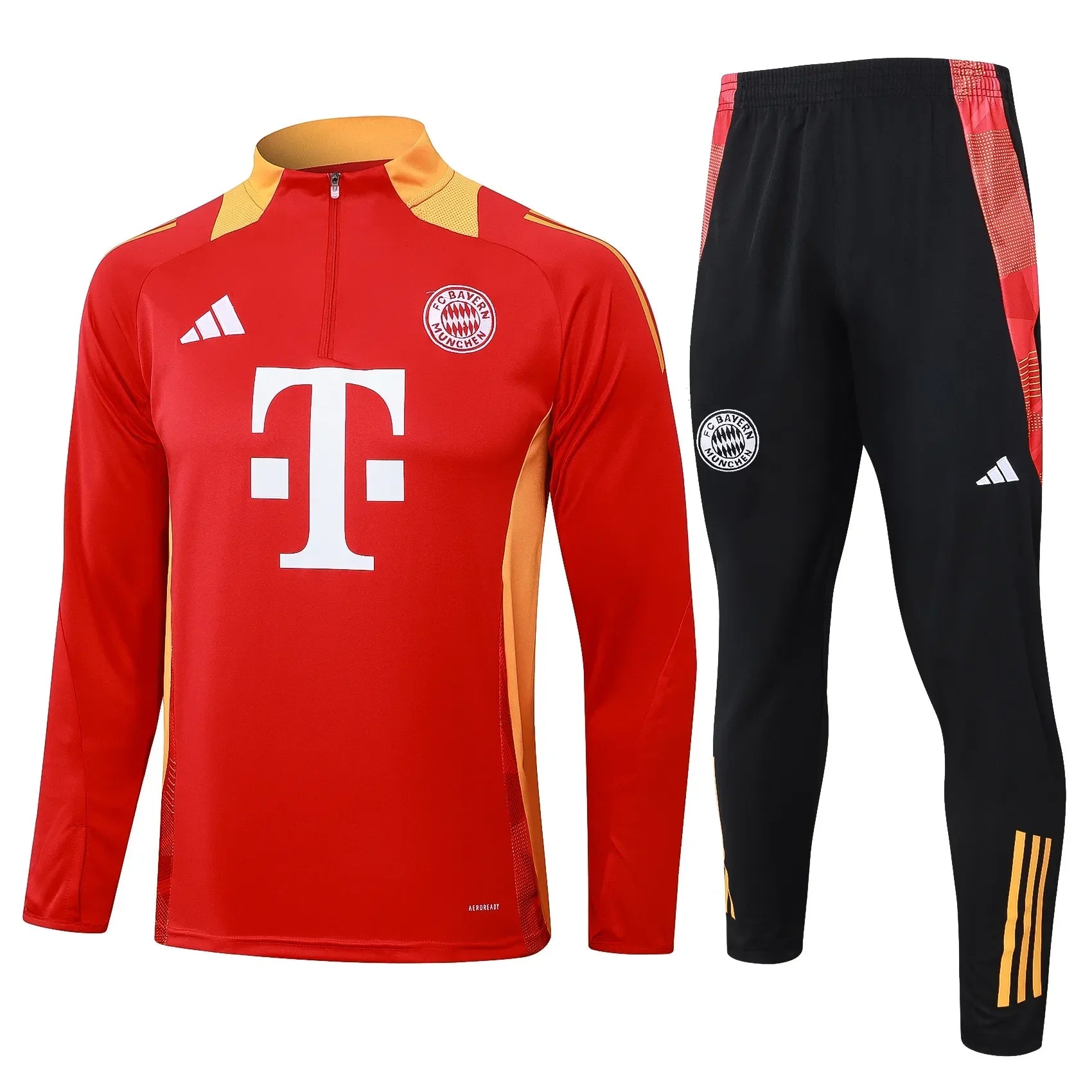 Conjunto Agasalho Treino Bayern de Munique 24/25 - Vermelho