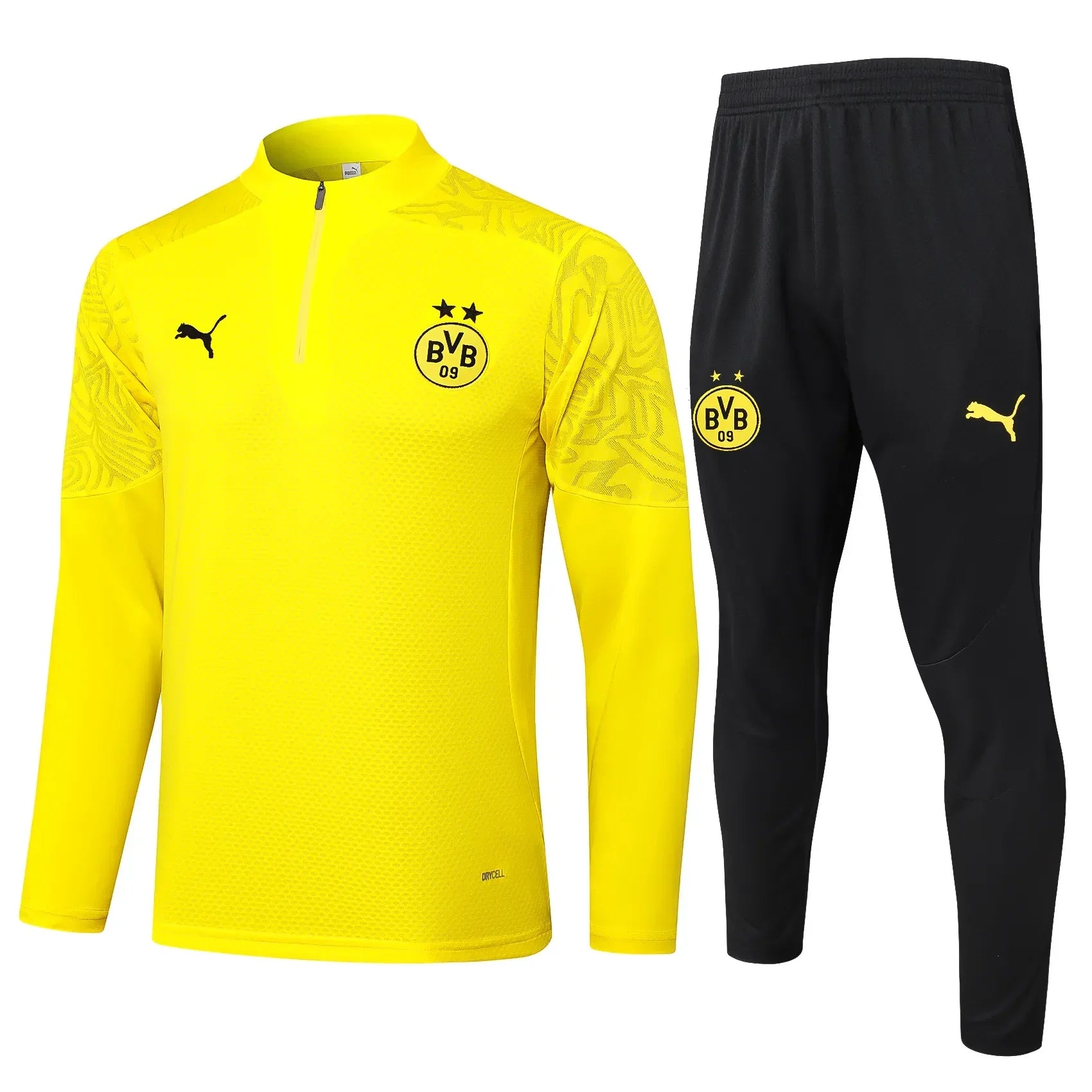 Conjunto Agasalho Treino Borussia Dortmund 24/25 - Amarelo