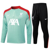 Conjunto Agasalho Treino Liverpool 24/25 - Verde Água