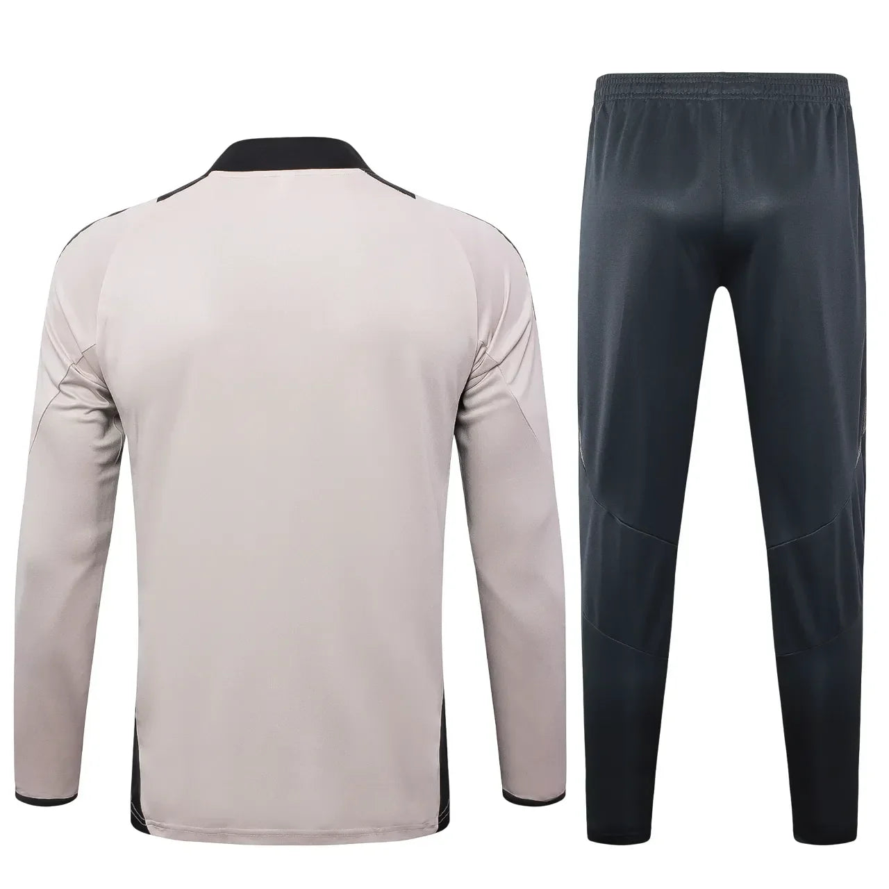 Conjunto Agasalho Treino Real Madrid 24/25 - Cinza Claro