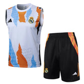 Conjunto Real Madrid Treino Regata 24/25 - Branco