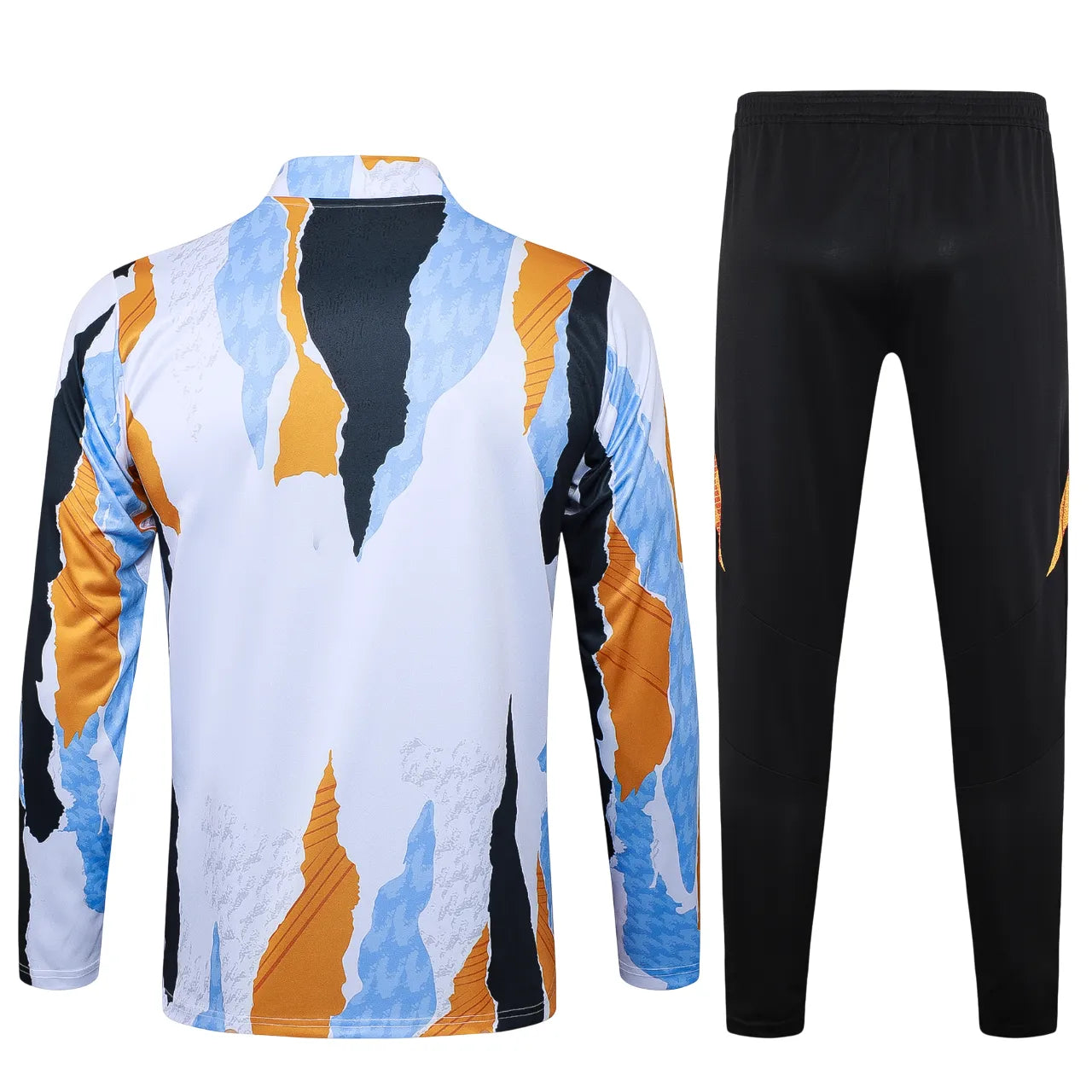 Conjunto Agasalho Treino Real Madrid 24/25 - Branco