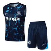 Conjunto Chelsea Treino Regata 24/25 - Azul Escuro