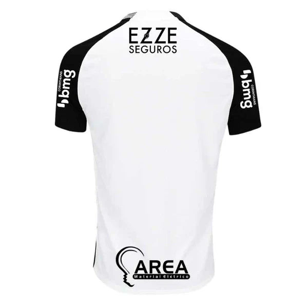 Camisa Corinthians I 25/26 - Torcedor - Branca + Patrocínios