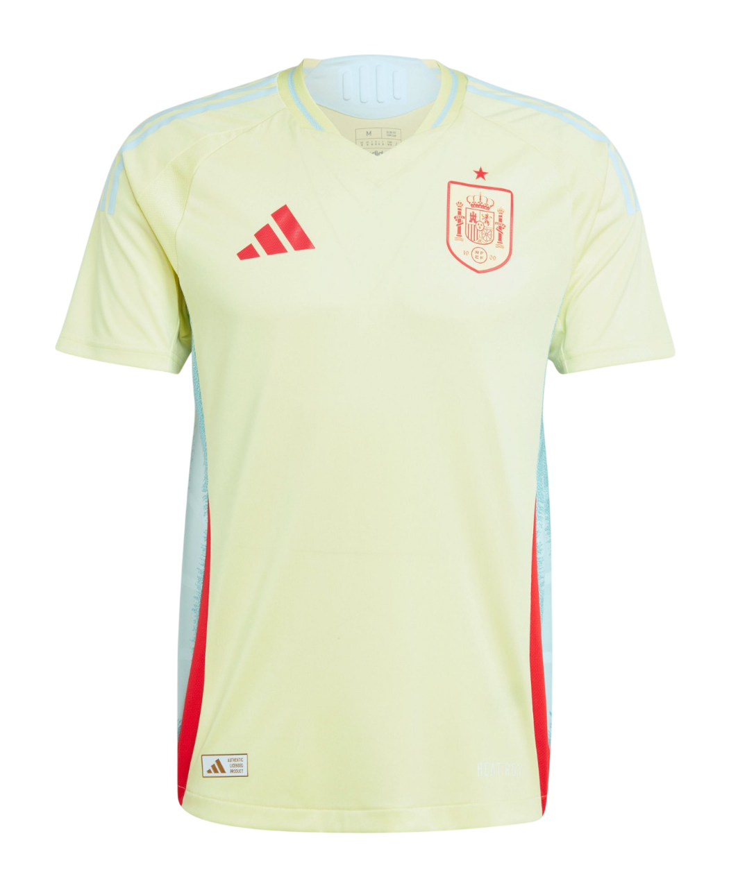 Camisa Espanha II 24/25 - Torcedor Adidas Masculina - Amaerlo Neon