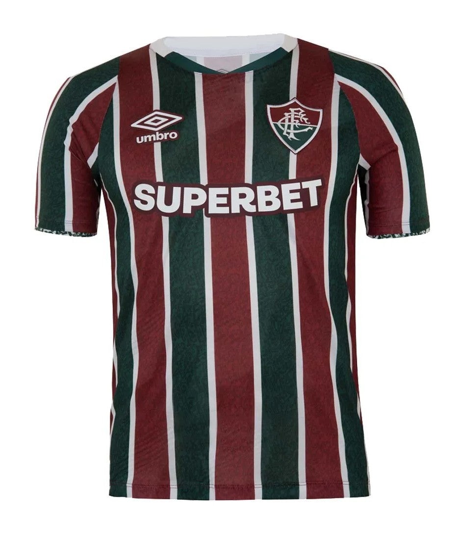Camisa Fluminense I 24/25 - Vinho e Verde