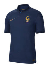 Camisa França I 2022 Torcedor Nike Masculina - Azul Marinho - Retrô