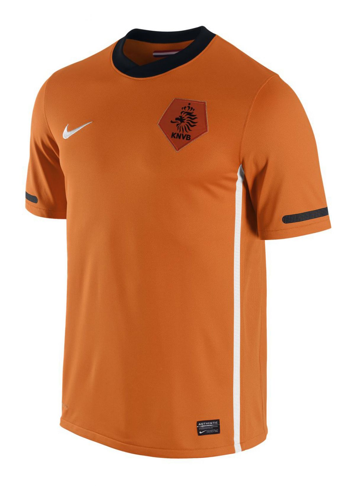 Camisa Holanda I 2010 Nike - Laranja - Retrô