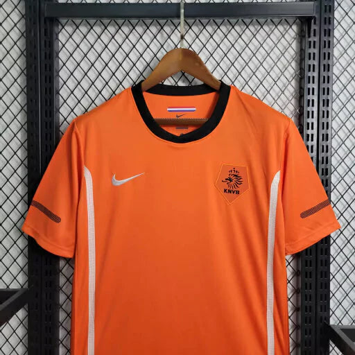 Camisa Holanda I 2010 Nike - Laranja - Retrô