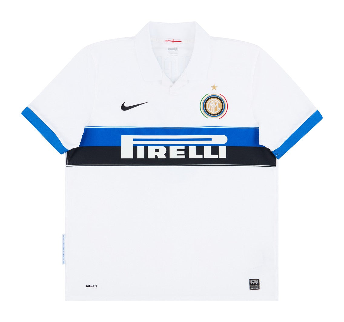 Camisa Inter de Milão II 2009/2010 - Nike - Branca - Retrô